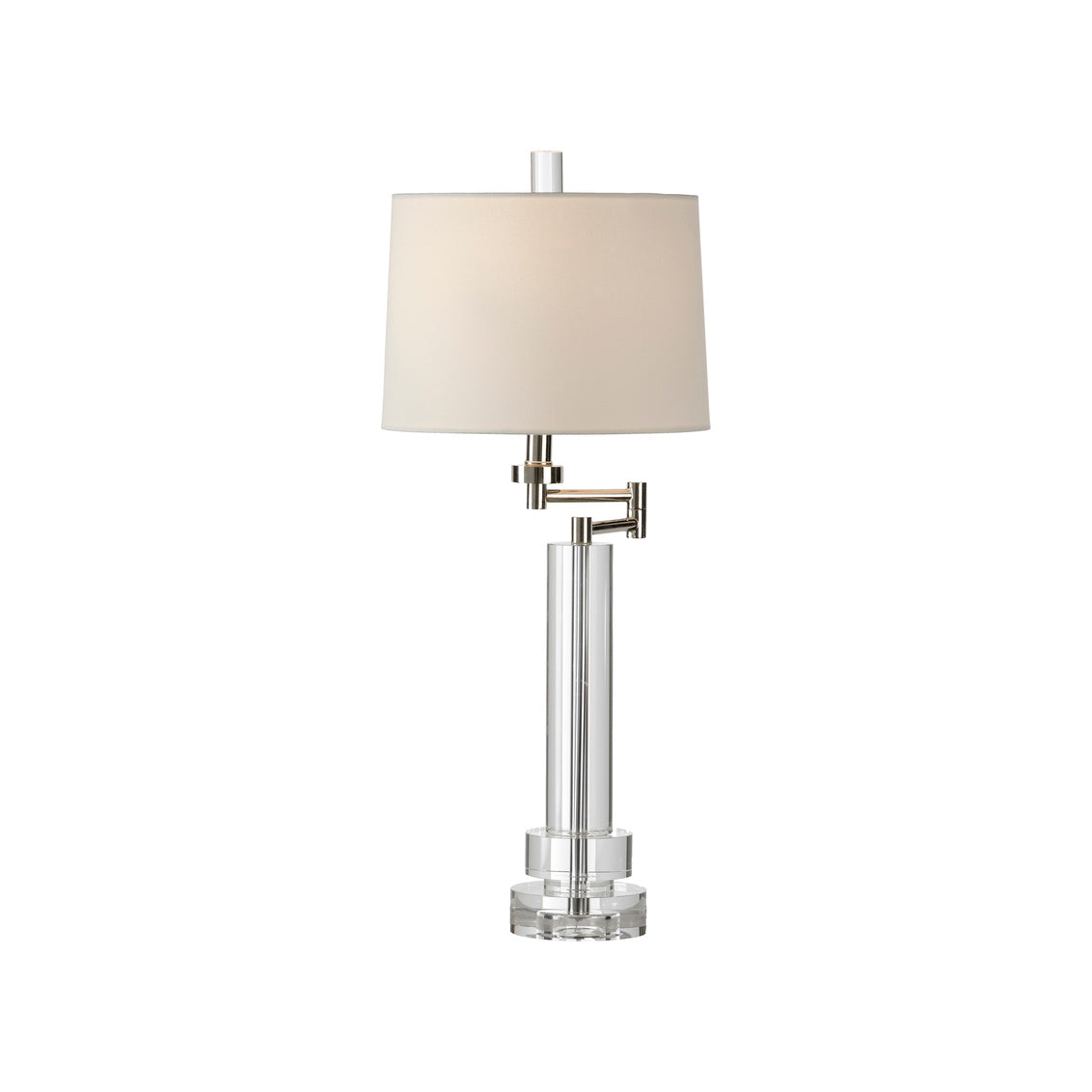 Graduated Rounds Crystal Lamp