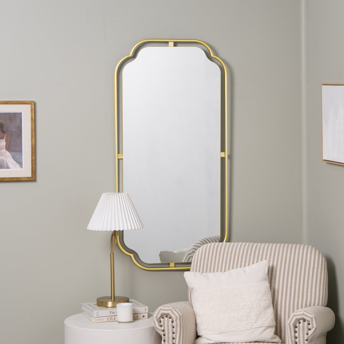Sebastian Gold Full Length Mirror