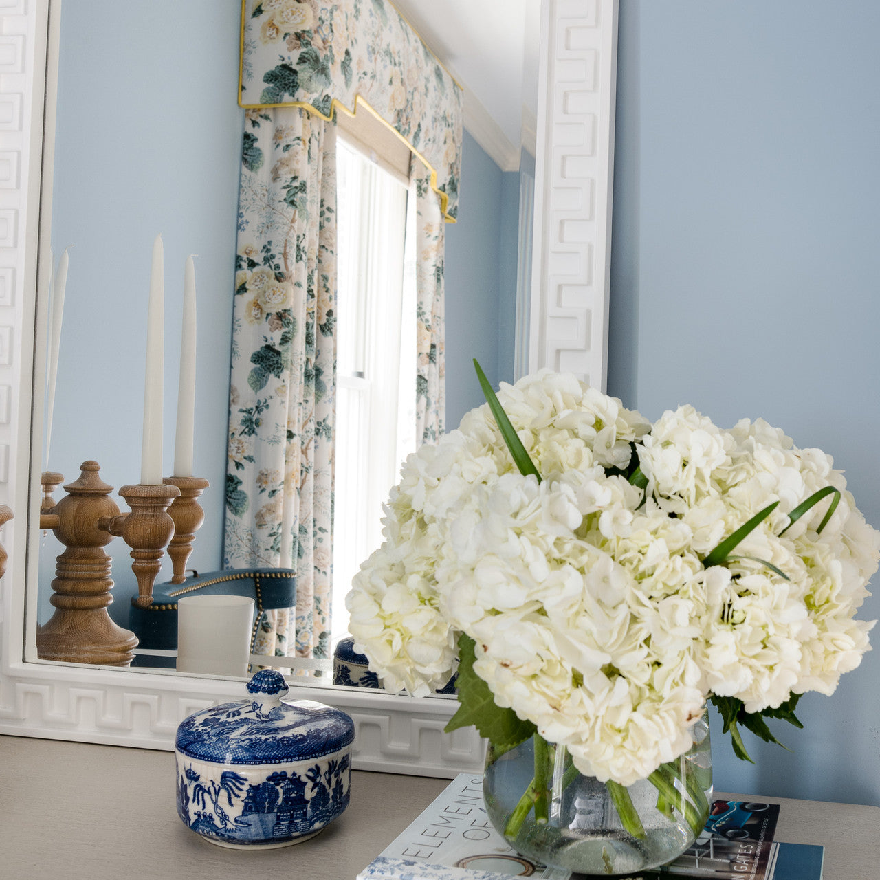 Cooper Classics X Erin Gates Brook White Wall Mirror