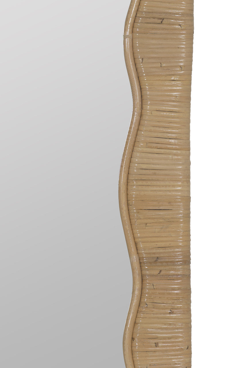 Lucy Natural Wall Mirror | Cooper Classics