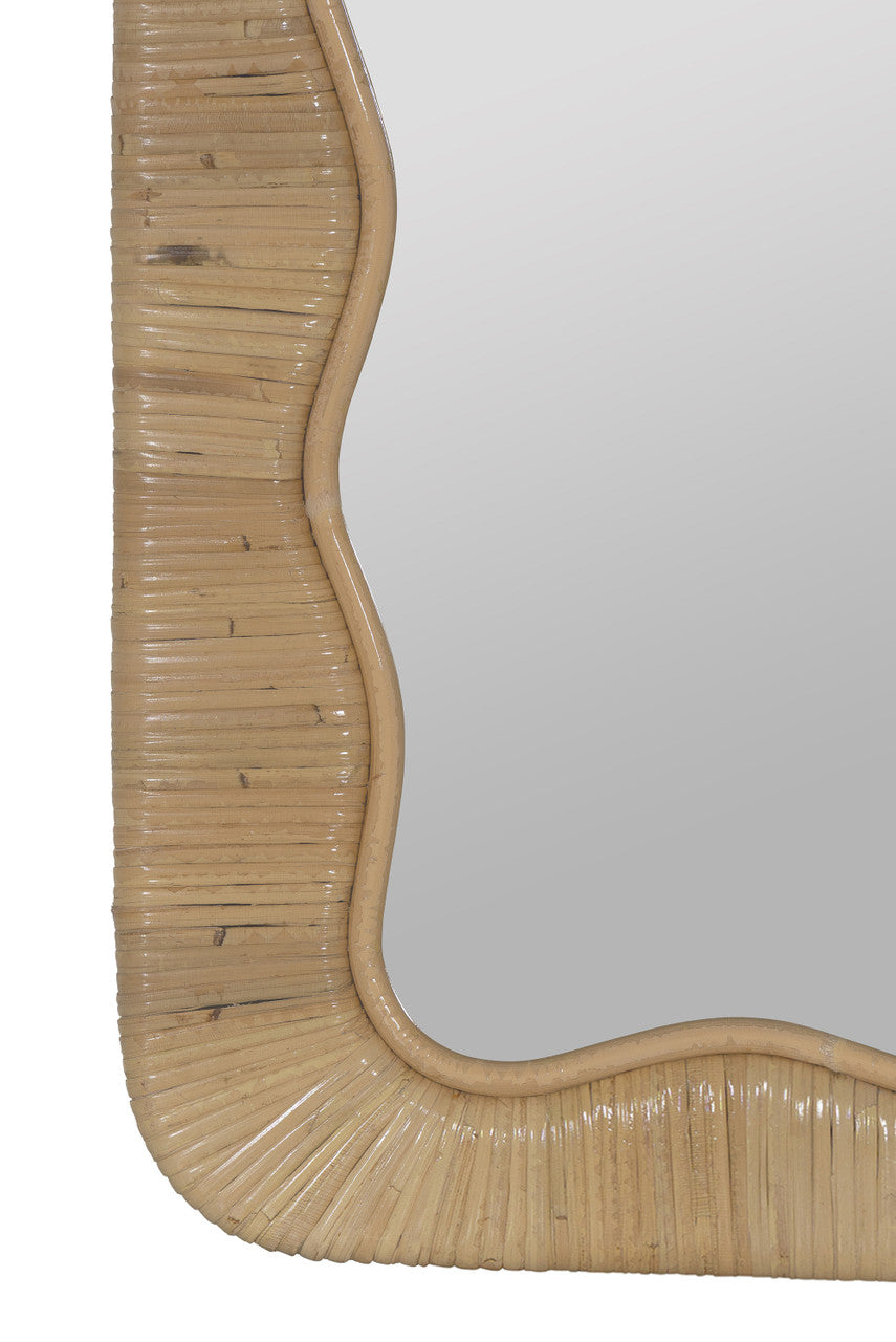 Lucy Natural Wall Mirror | Cooper Classics