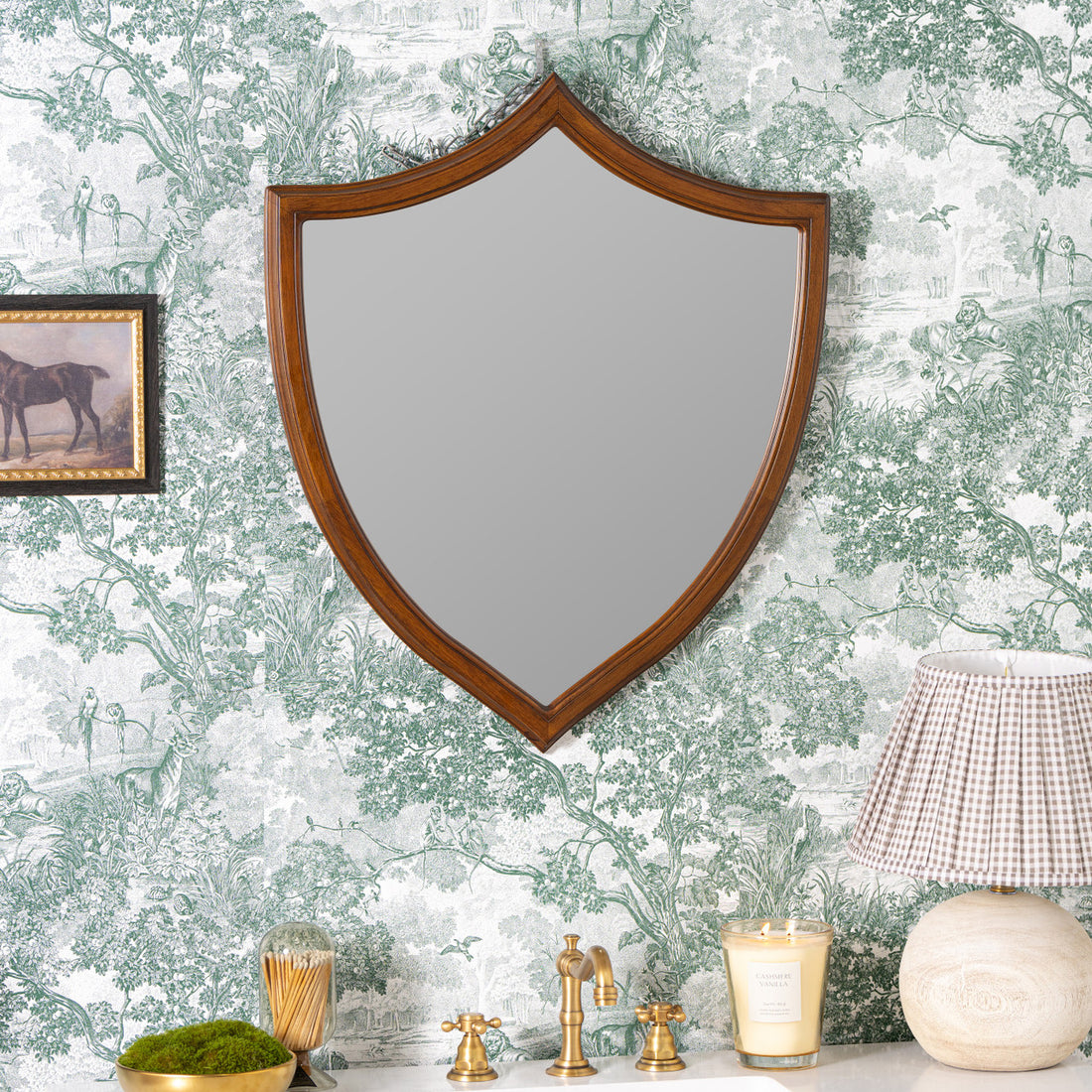 Arthur Shield Wall Mirror