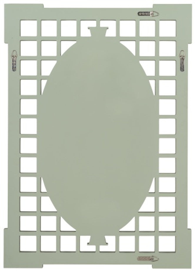 Bria Hammel x Cooper Classics Garden Mirror in Sage 5