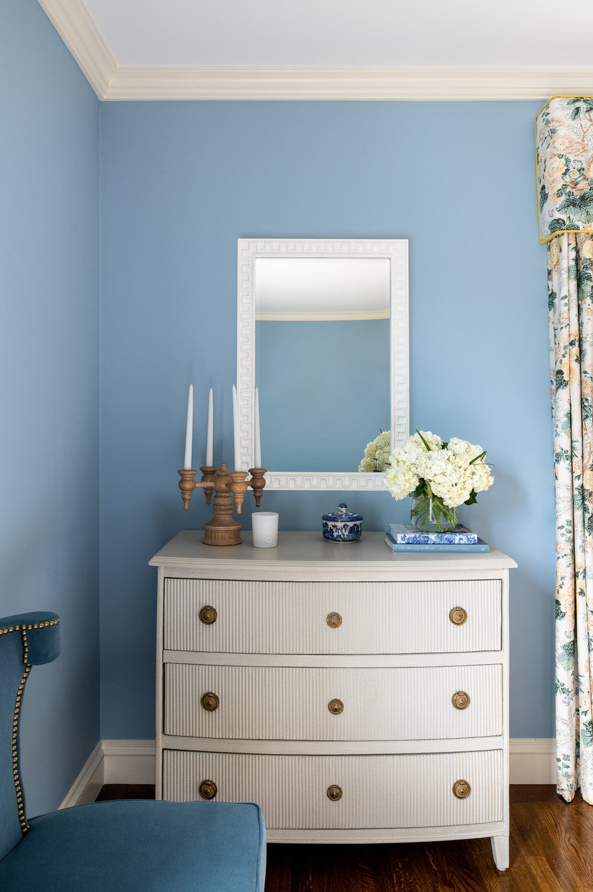 Cooper Classics X Erin Gates Brook White Wall Mirror