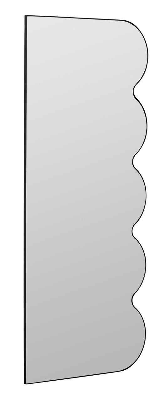 Denver Black Floor Mirror