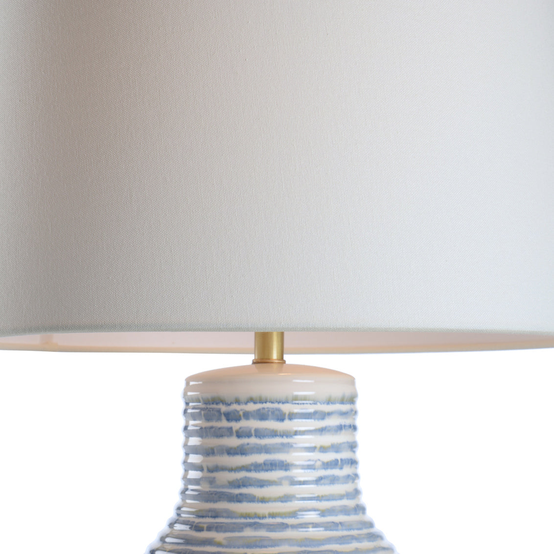 Lydia Lamp - Blue White