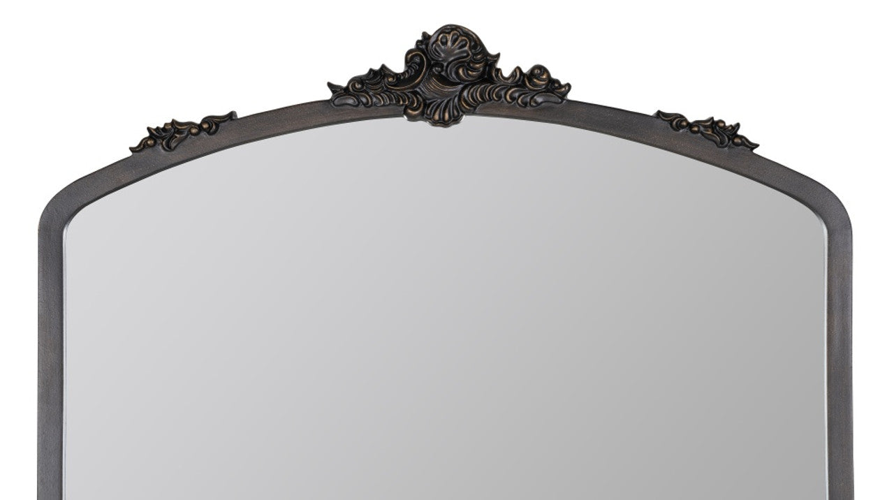 Adeline Ornate Bronze Mantel Mirror
