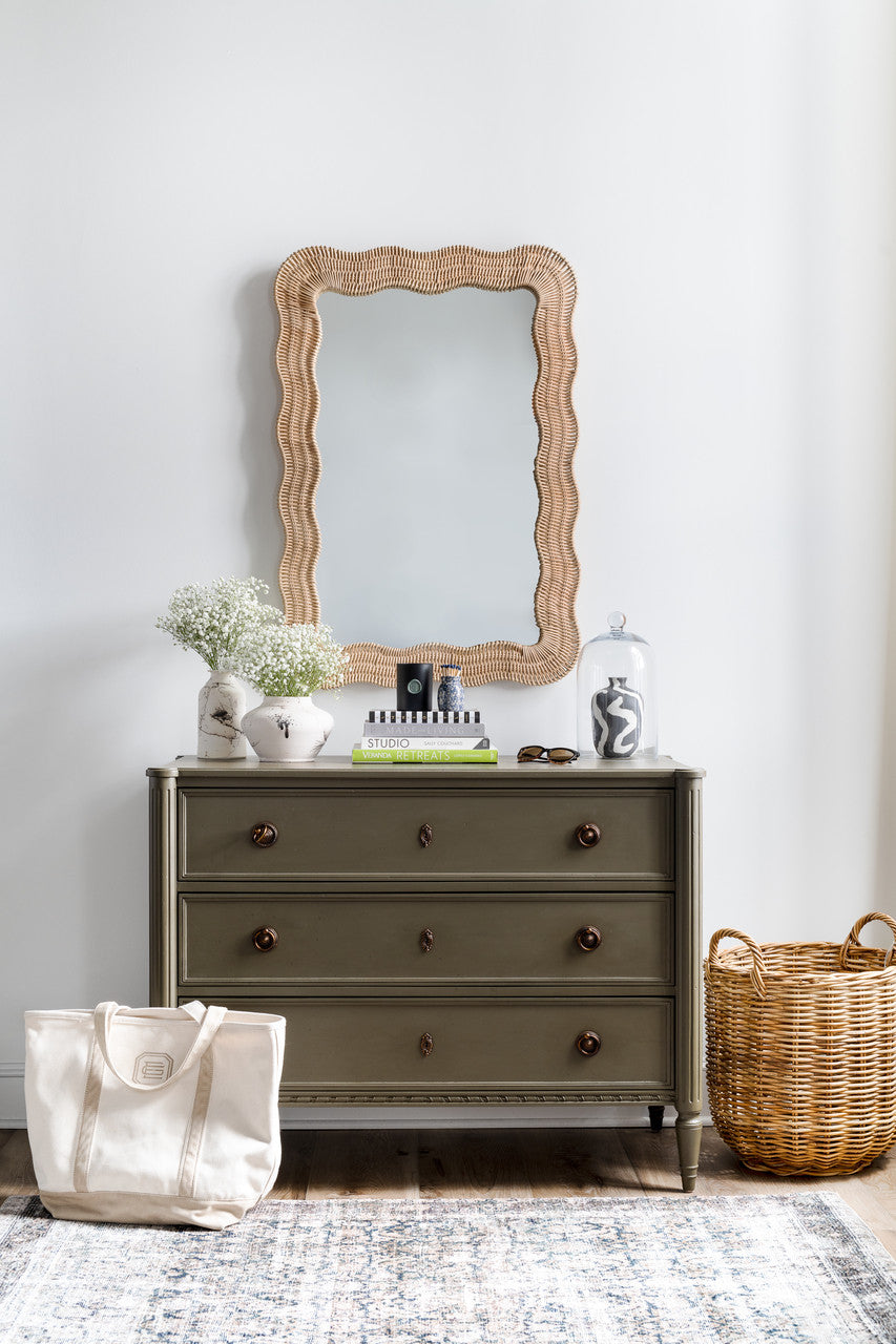 Cooper Classics X Erin Gates Scalloped Linden Mirror