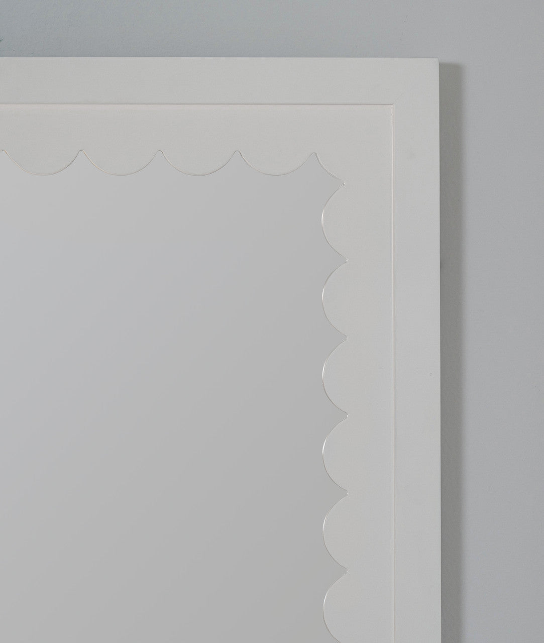 Cooper Classics X Caitlin Wilson Gigi White Wall Mirror