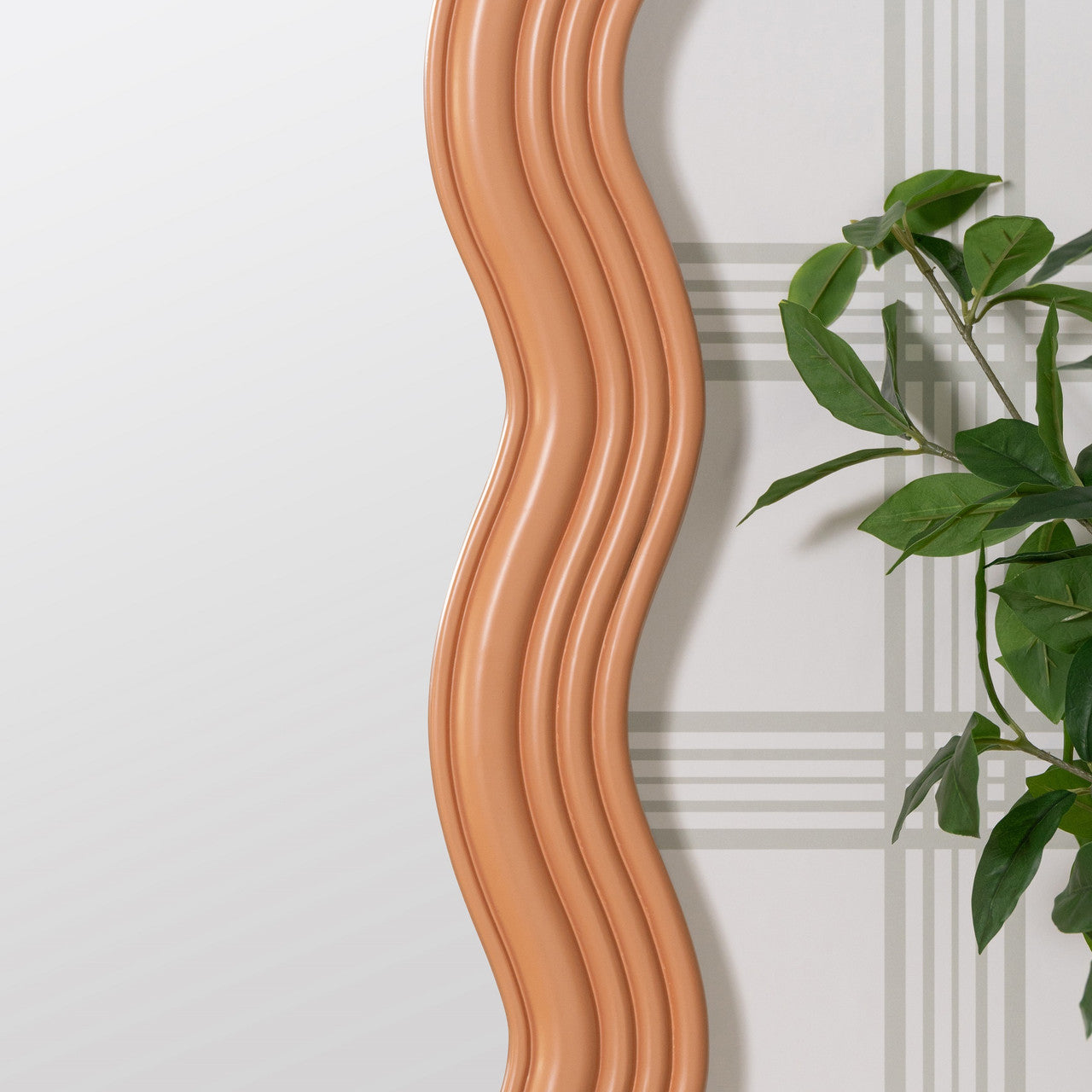 Frances Pumpkin Spice Wall Mirror