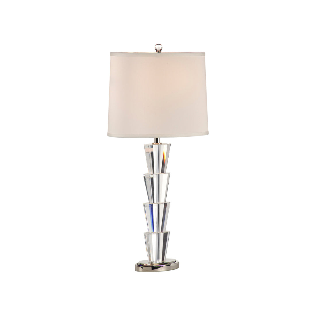 Crystal Fountain Lamp