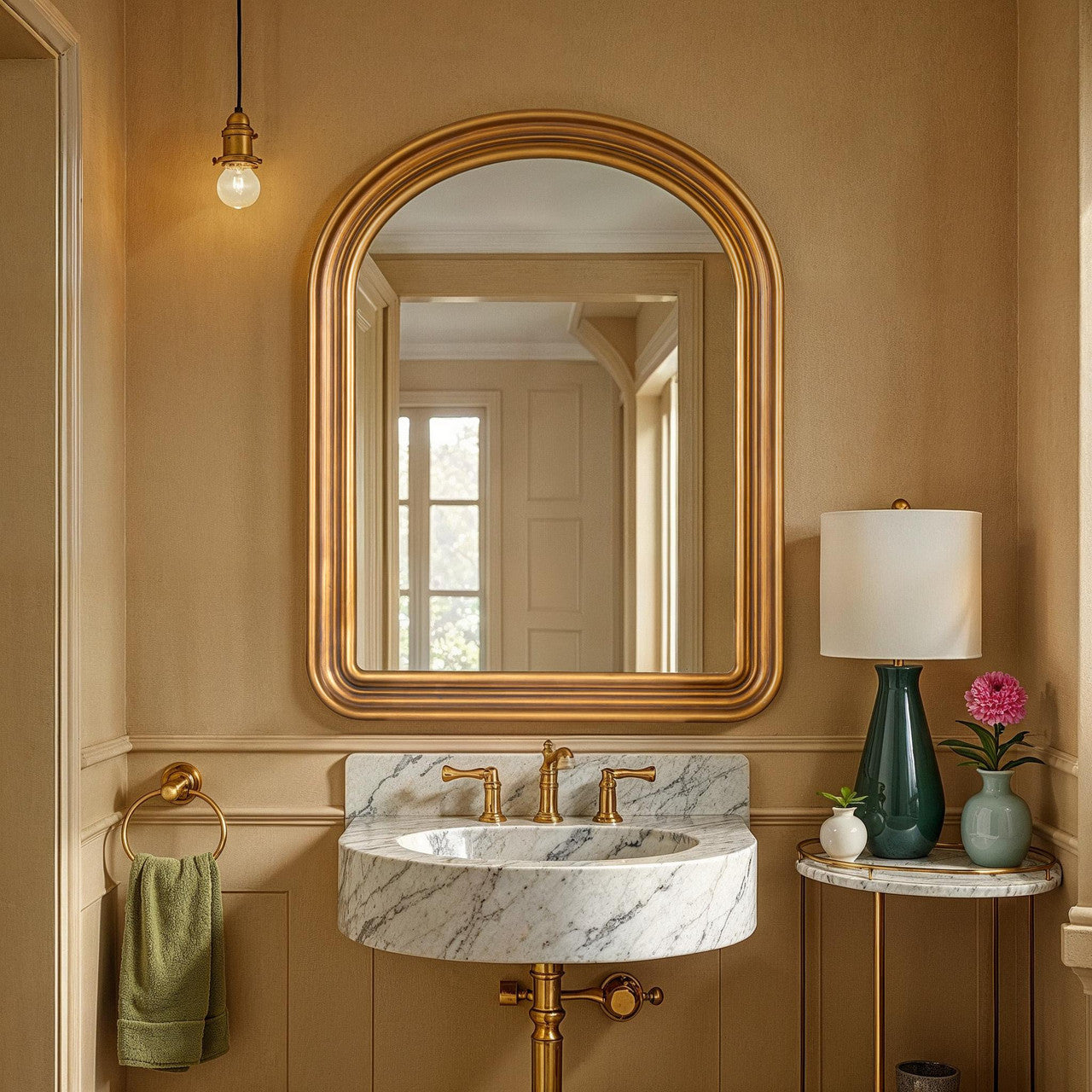 Parker Gold Wall Mirror