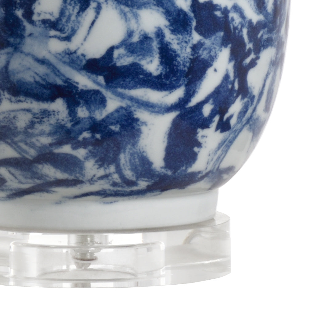 Blue Belle Lamp