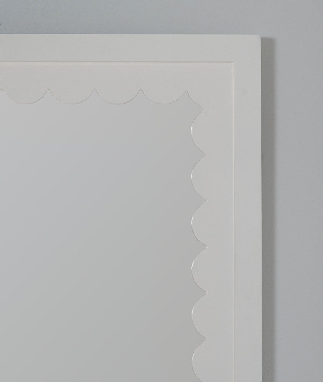 Cooper Classics X Caitlin Wilson Gigi White Wall Mirror