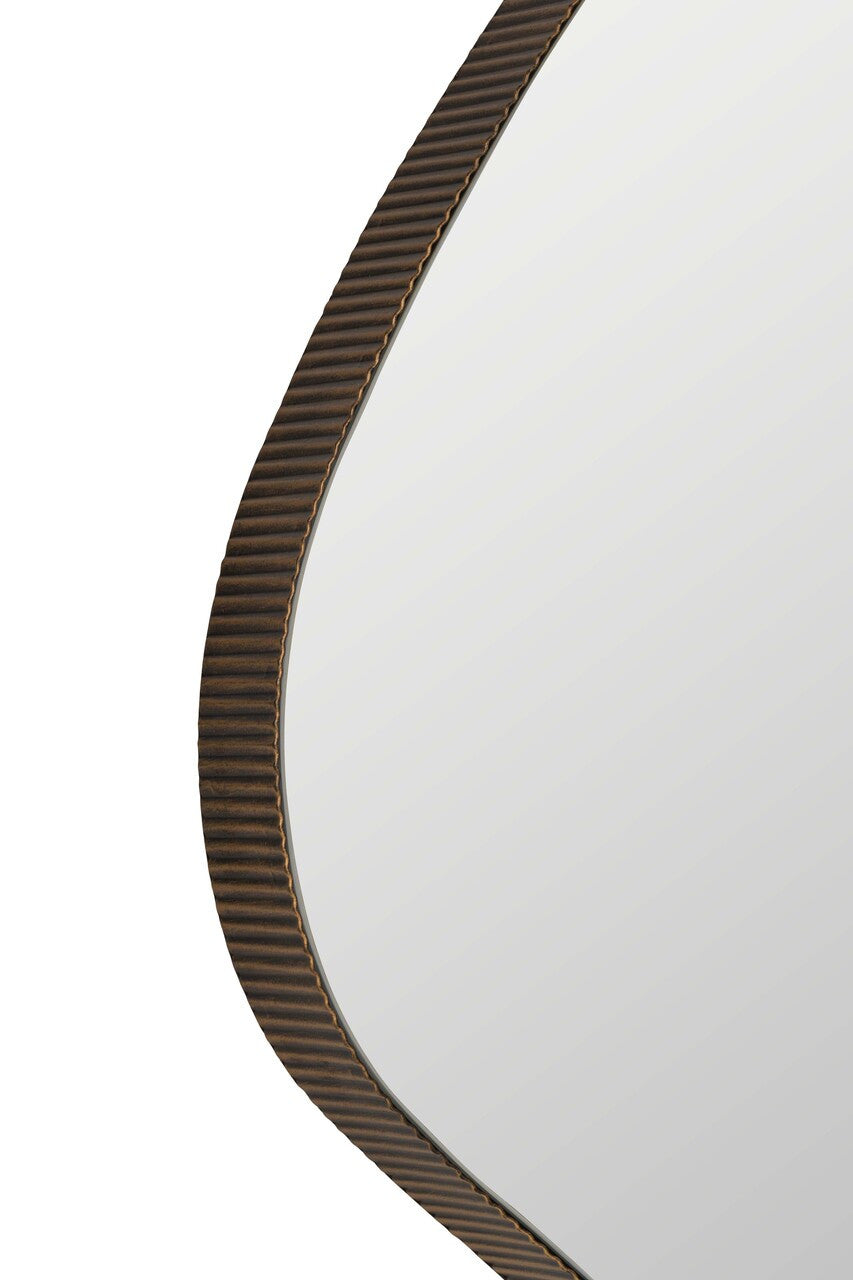 Andy Large Gold Wall Mirror