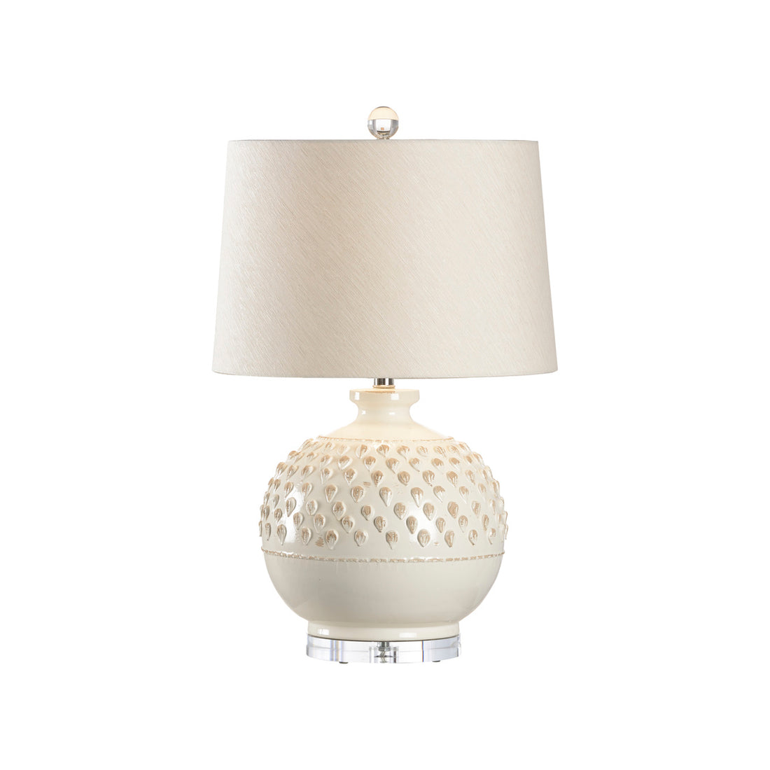 Carlotta Lamp - Aged Cream