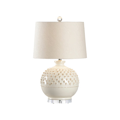 Carlotta Lamp - Aged Cream