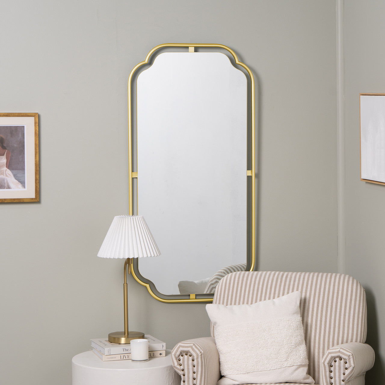 Sebastian Gold Full Length Mirror
