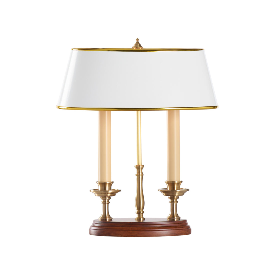 Twin Candle Desk Lamp