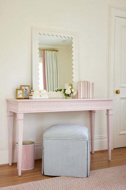 Cooper Classics X Caitlin Wilson Gigi White Wall Mirror