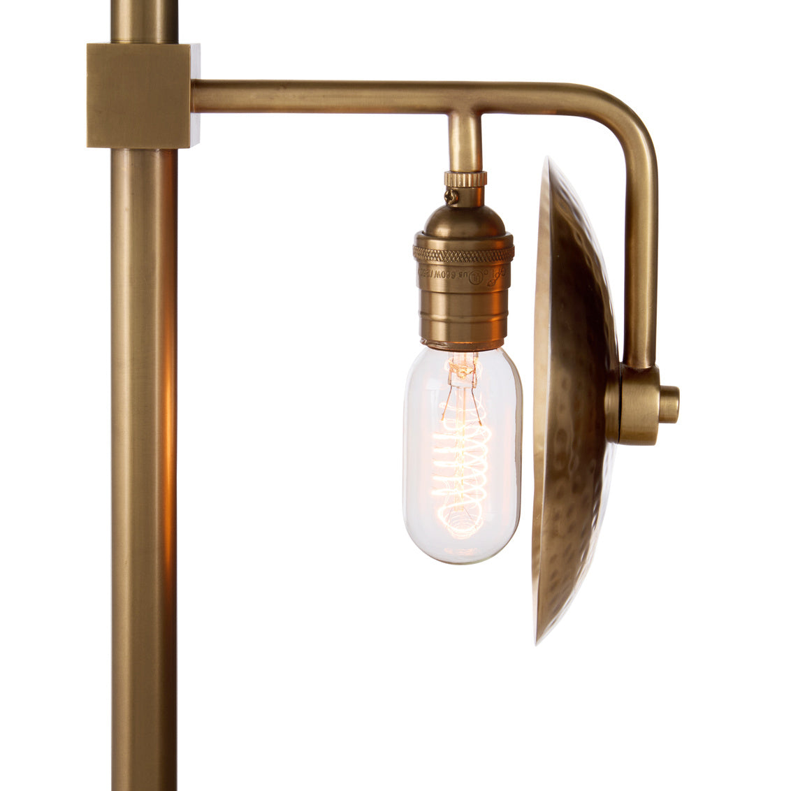 Darby Table Lamp w/ Hammered Shade