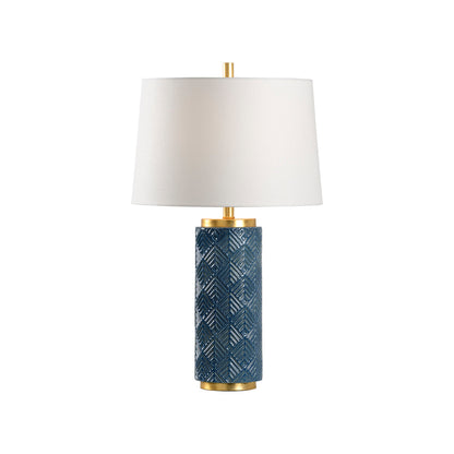 Mountain Pine Lamp - Denim