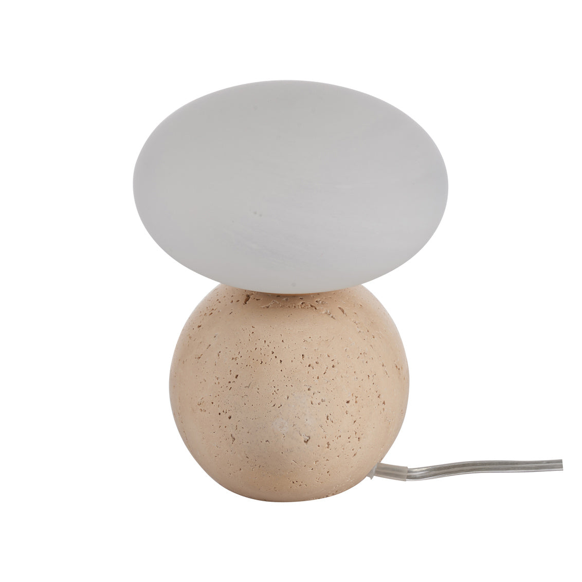 Aruna Lamp - Travertine