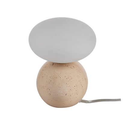 Aruna Lamp - Travertine