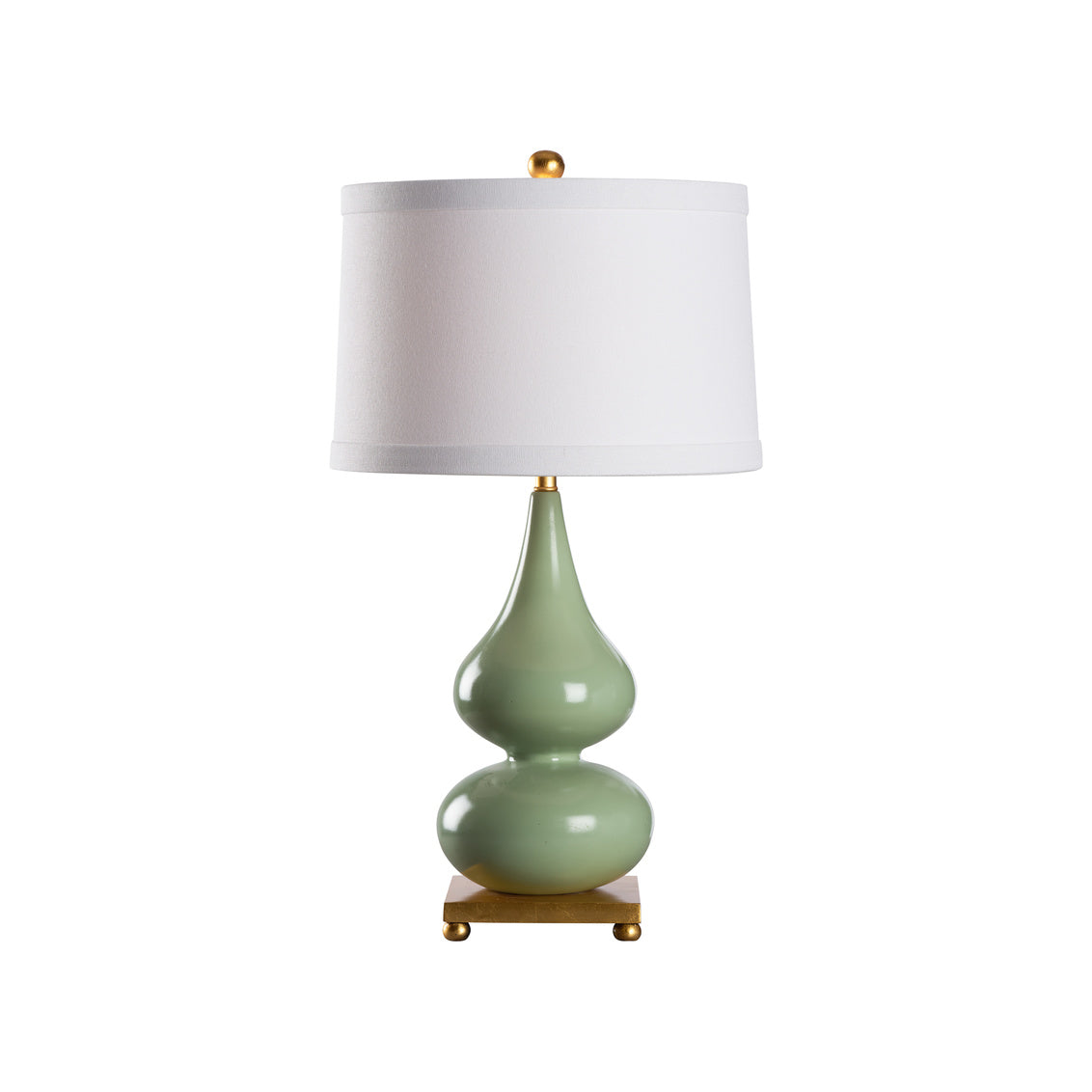 Whitney Lamp - Laurel Green