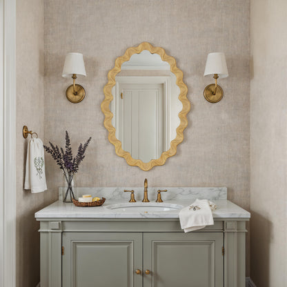 Fallon Natural Wall Mirror | Cooper Classics