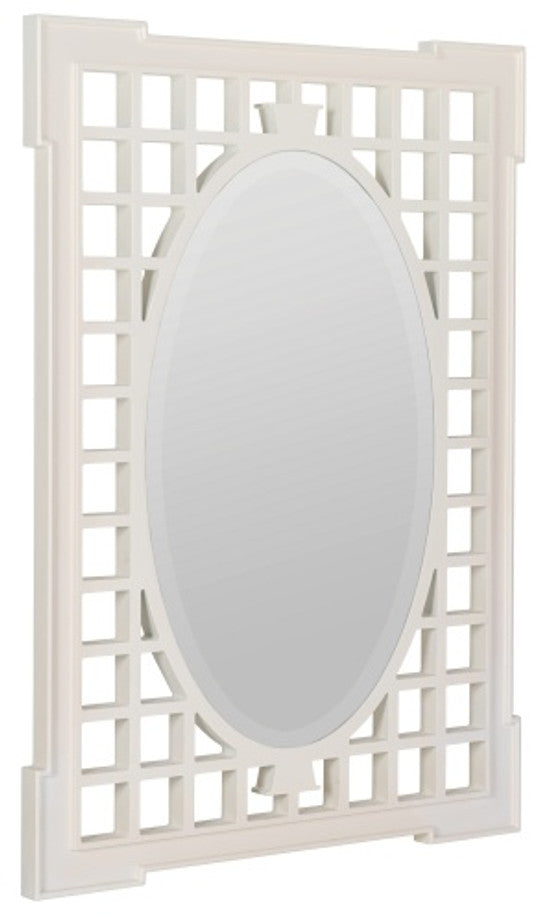 Bria Hammel x Cooper Classics Garden Mirror in White 4