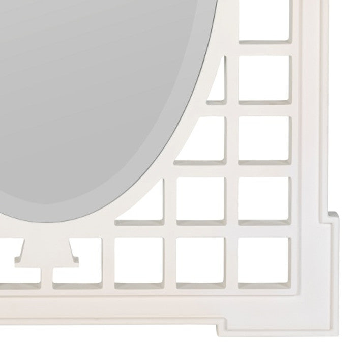 Bria Hammel x Cooper Classics Garden Mirror in White 7