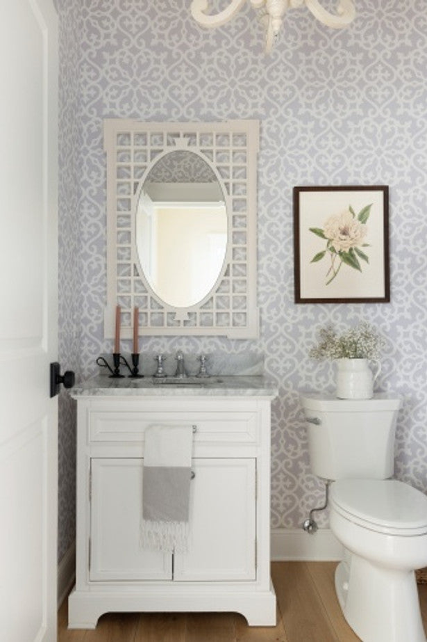 Bria Hammel x Cooper Classics Garden Mirror in White 8