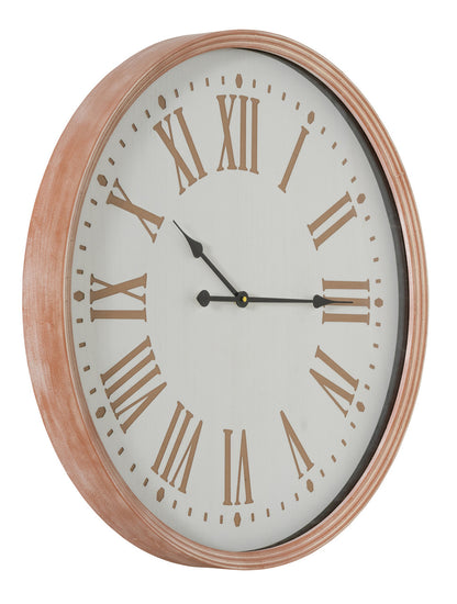 Paige Natural Wall Clock | Cooper Classics