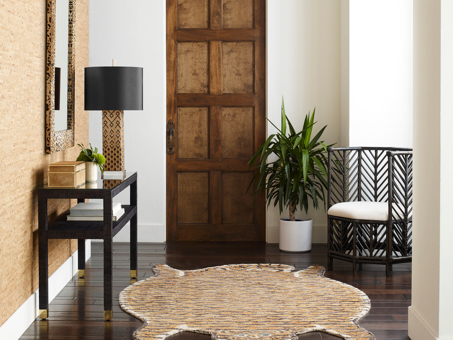Ujamaa Lamp - Brown