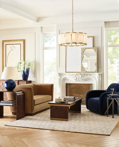 Blue Blazes Table Lamp