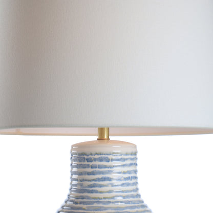 Lydia Lamp - Blue White