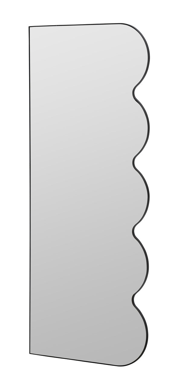Denver Black Floor Mirror
