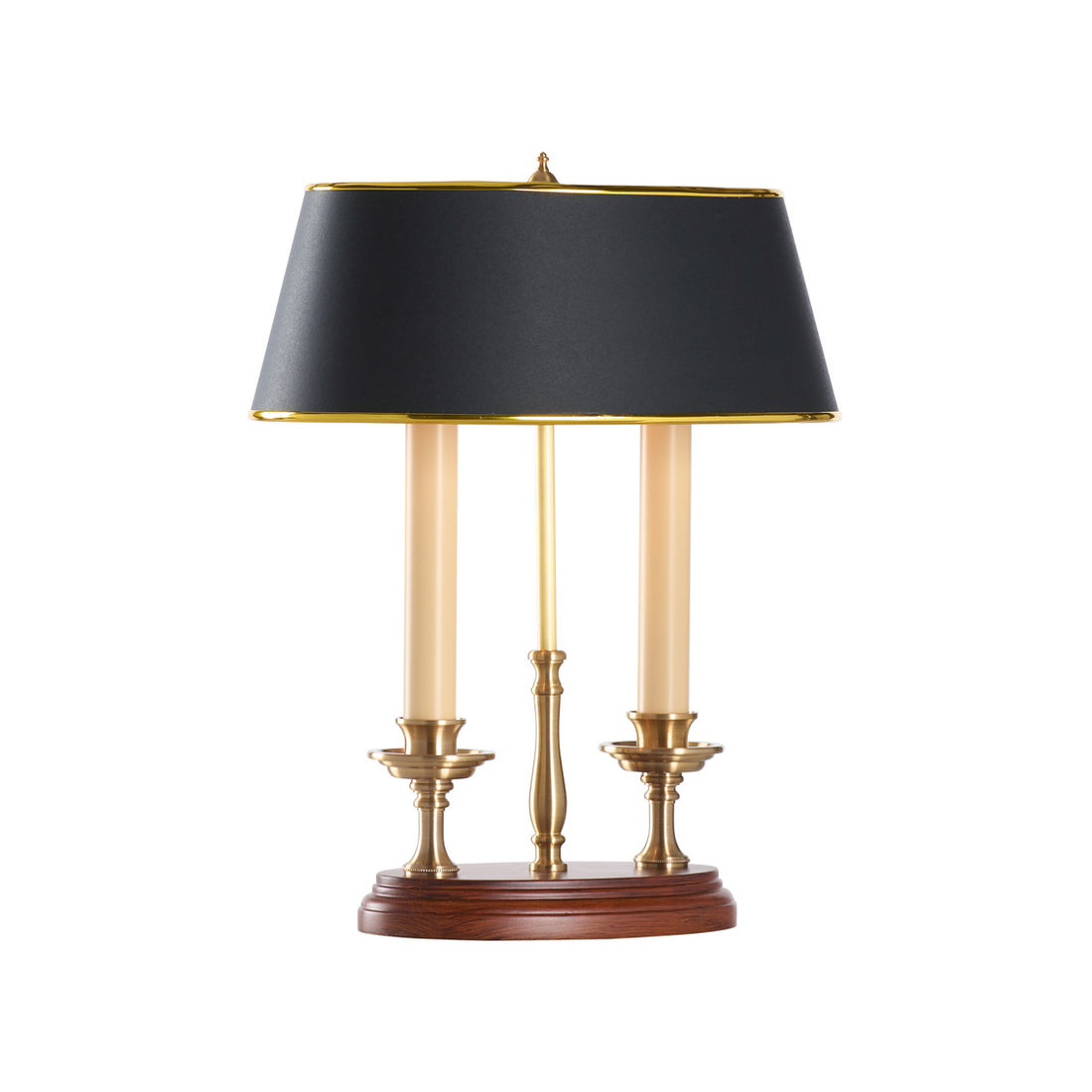 Twin Candle Desk Lamp