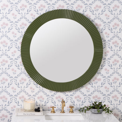 Josia Dark Forest Wall Mirror