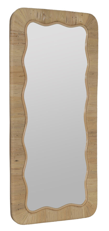Lucy Natural Wall Mirror | Cooper Classics