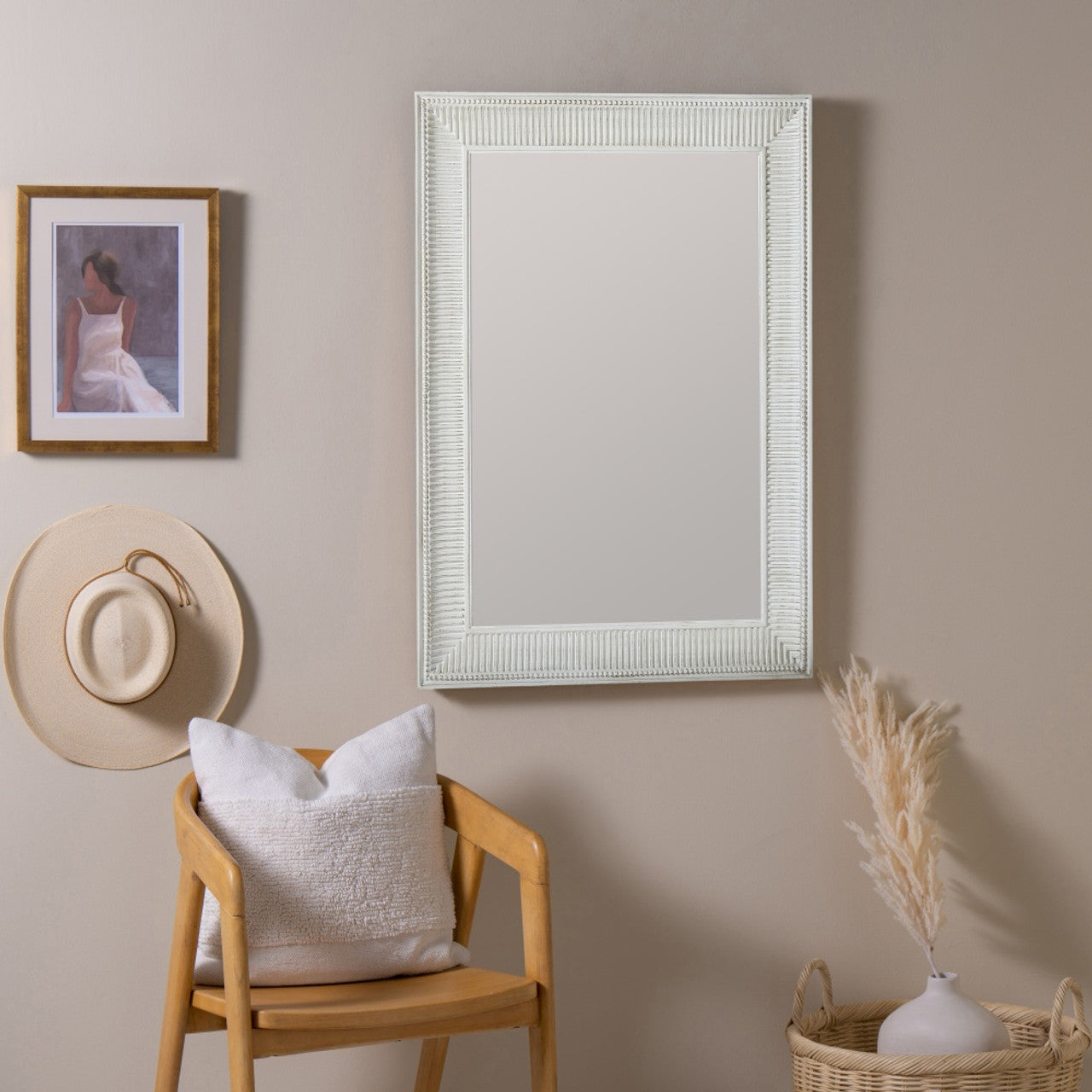 Cooper Classics X Caitlin Wilson Fluted Wall Mirror
