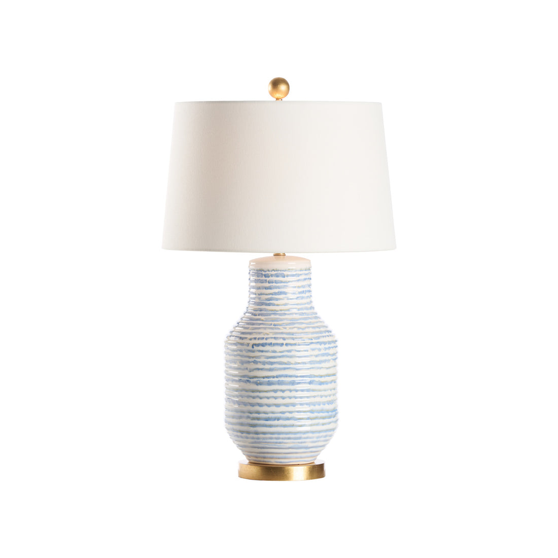 Lydia Lamp - Blue White
