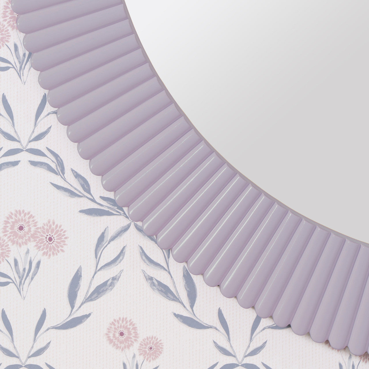 Josia French Lilac Wall Mirror
