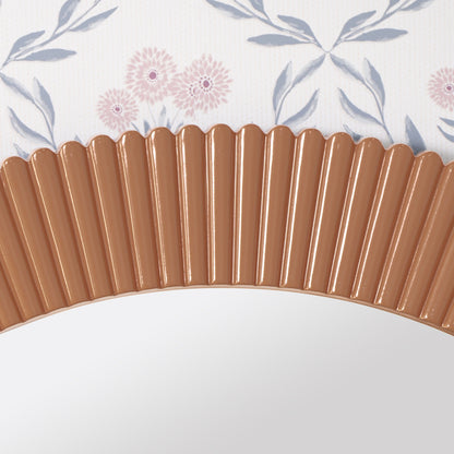 Josia Pumpkin Spice Wall Mirror