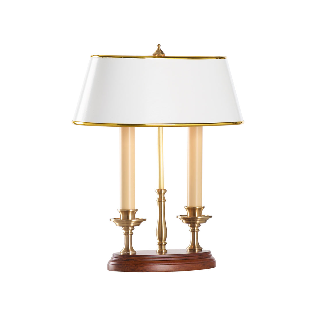 Twin Candle Desk Lamp