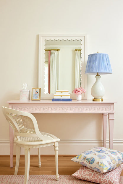 Cooper Classics X Caitlin Wilson Gigi White Wall Mirror