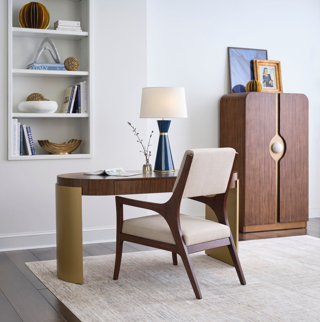 Zuri Table Lamp - Blue