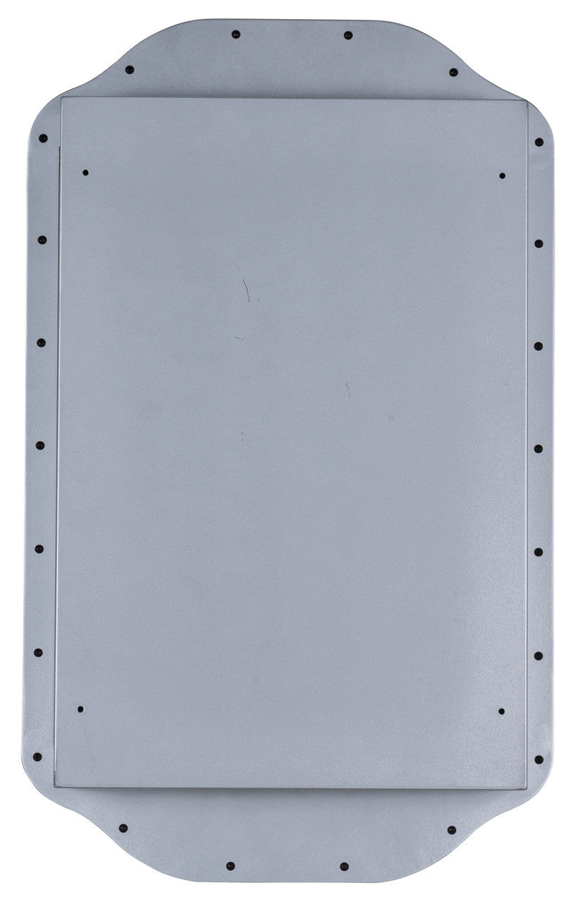 Sebastian Silver Medicine Cabinet - Recess Mount