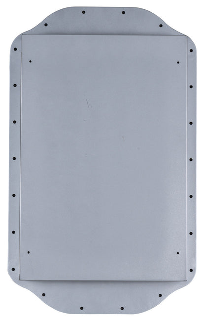 Sebastian Silver Medicine Cabinet - Recess Mount